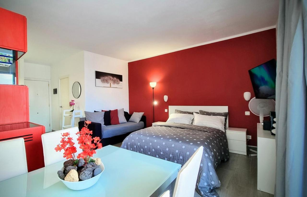 Stunning Studio With A Sea View And Pool, Paraiso Del Sur 1309 Costa Adeje  Ngoại thất bức ảnh